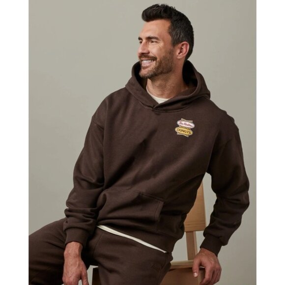 Tim Hortons Unisex Espresso Ultra Soft Casual Sweatshirt Hoodie - Picture 1 of 9